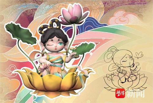 國潮新風尚 敦煌元素融入動漫手辦，00后設計師驚艷廣告設計界